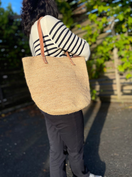 Sac en crochet - Raphia Naturel