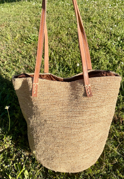 Sac en crochet - Raphia Naturel