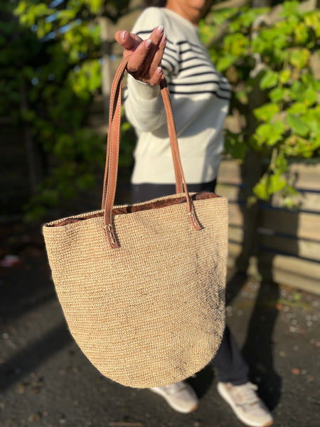 Sac en crochet - Raphia Naturel