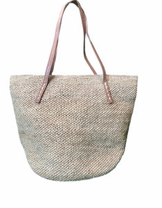 Panier Sac Raphia en Crochet Made in Madagascar Fait Main Naturel Beige