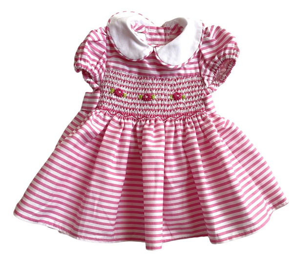 Robe smocks Poupée "Bonbon"